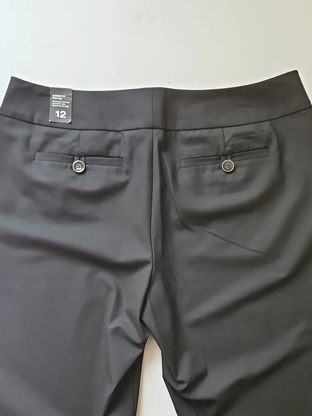 The Limited Cassidy Fit Flare Leg Pant Black NEW SZ12 Classic Careerwear